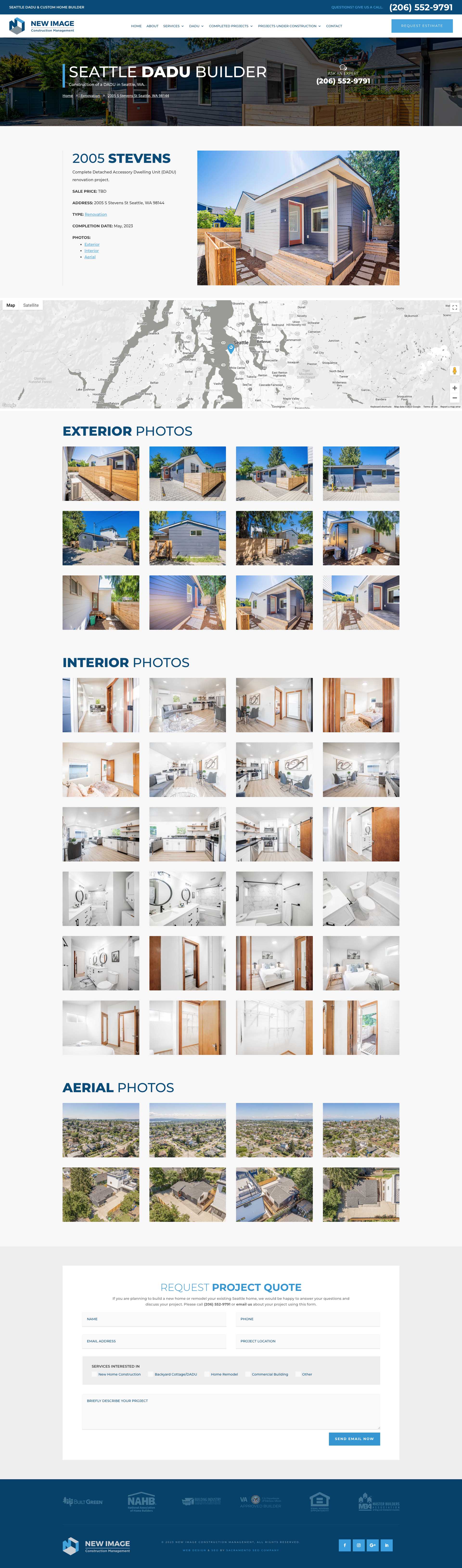 New Image Construction - Project Page