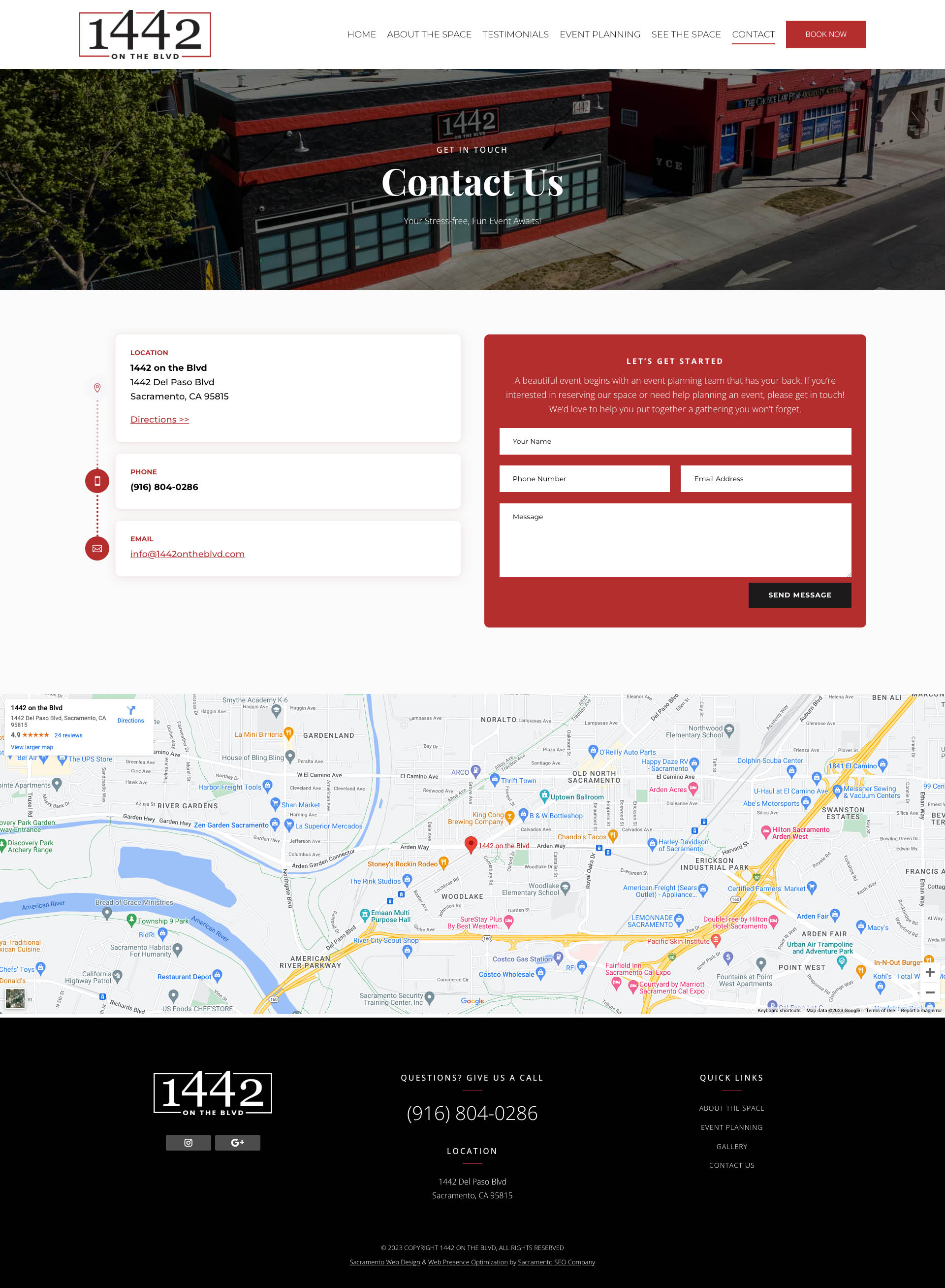 1442 On The Blvd - Contact Page 1442 On The Blvd - Contact Page