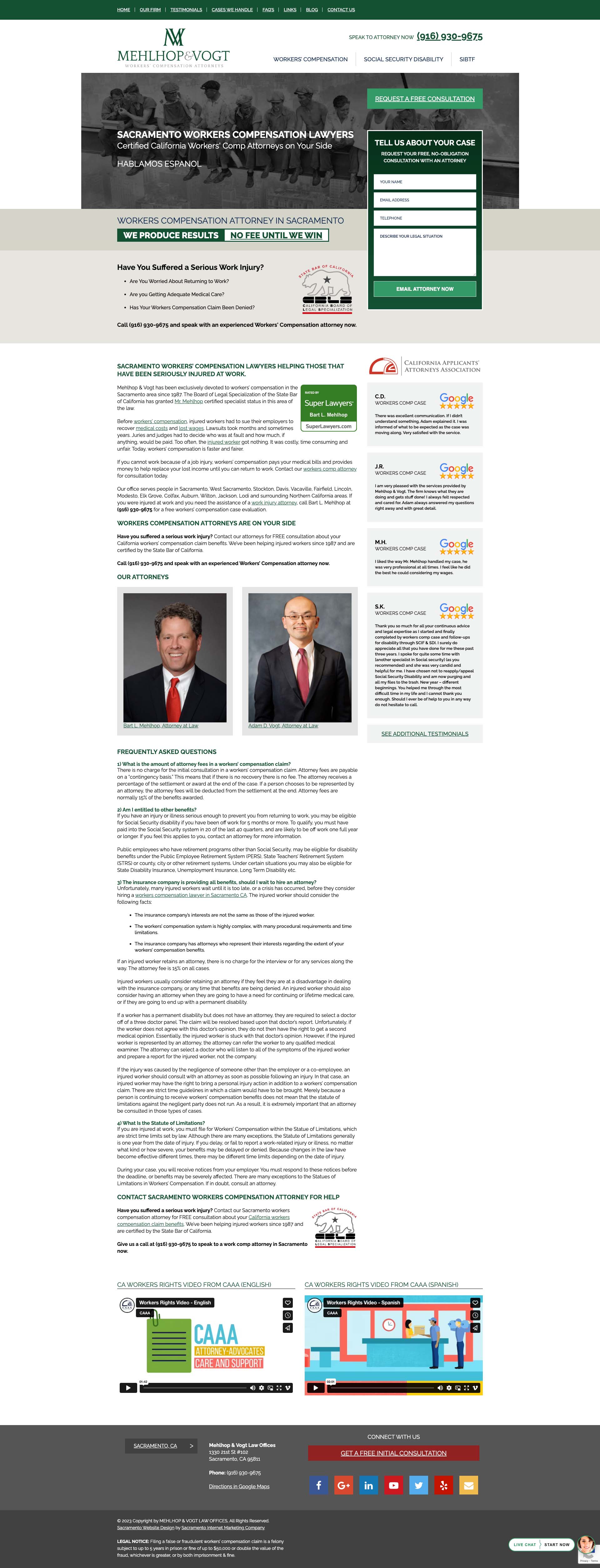 Mehlhop Vogt - Home Page