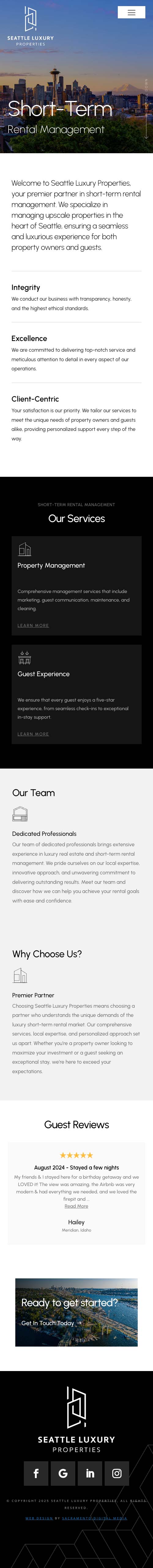 Thai Paradise Homepage Phone View